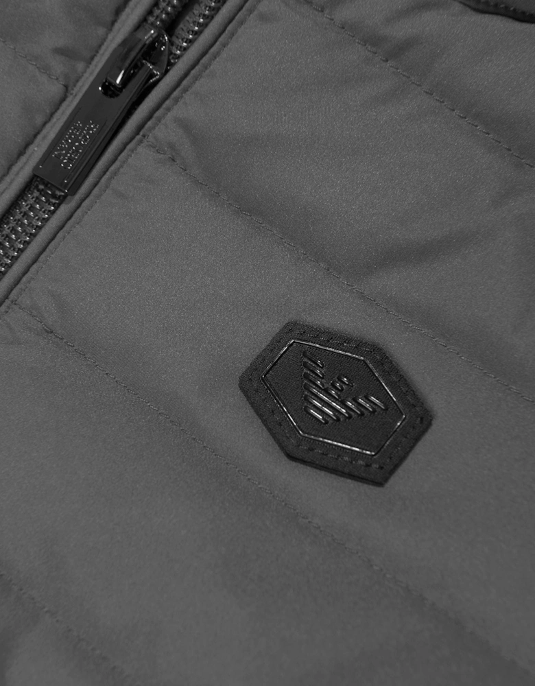 Boys Down Padded Jacket in Grey