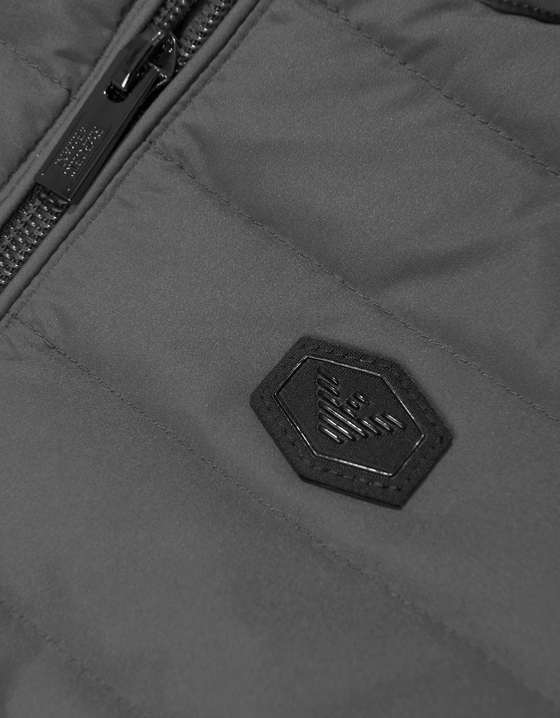 Boys Down Padded Jacket in Grey