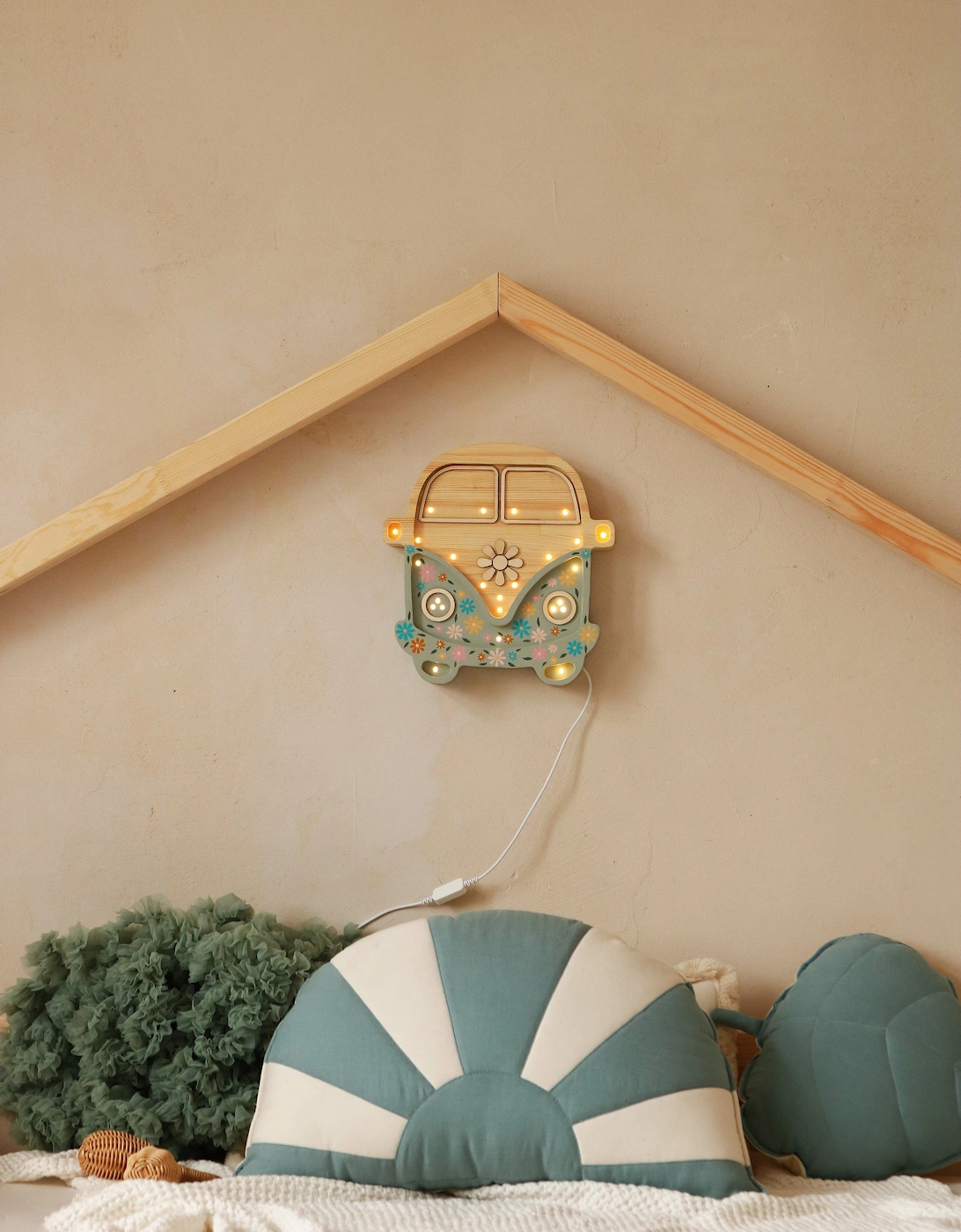 Van Lamp in Blue (31×29x5.5 cm)