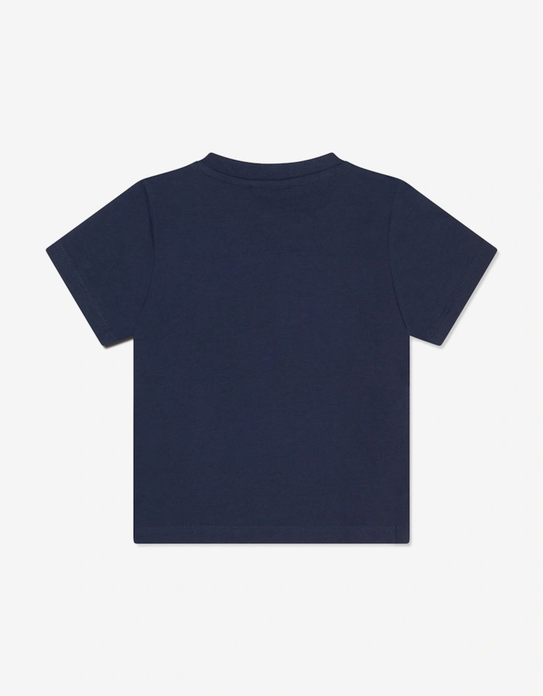 BOSS Baby Boys Logo T-Shirt in Navy