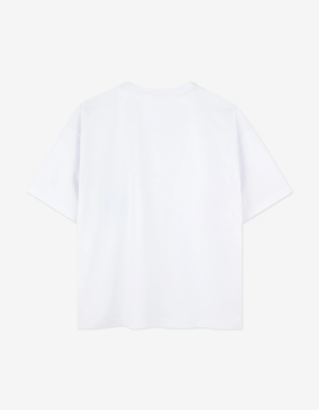 Boys Moth Logo Pocket T-Shirt in White