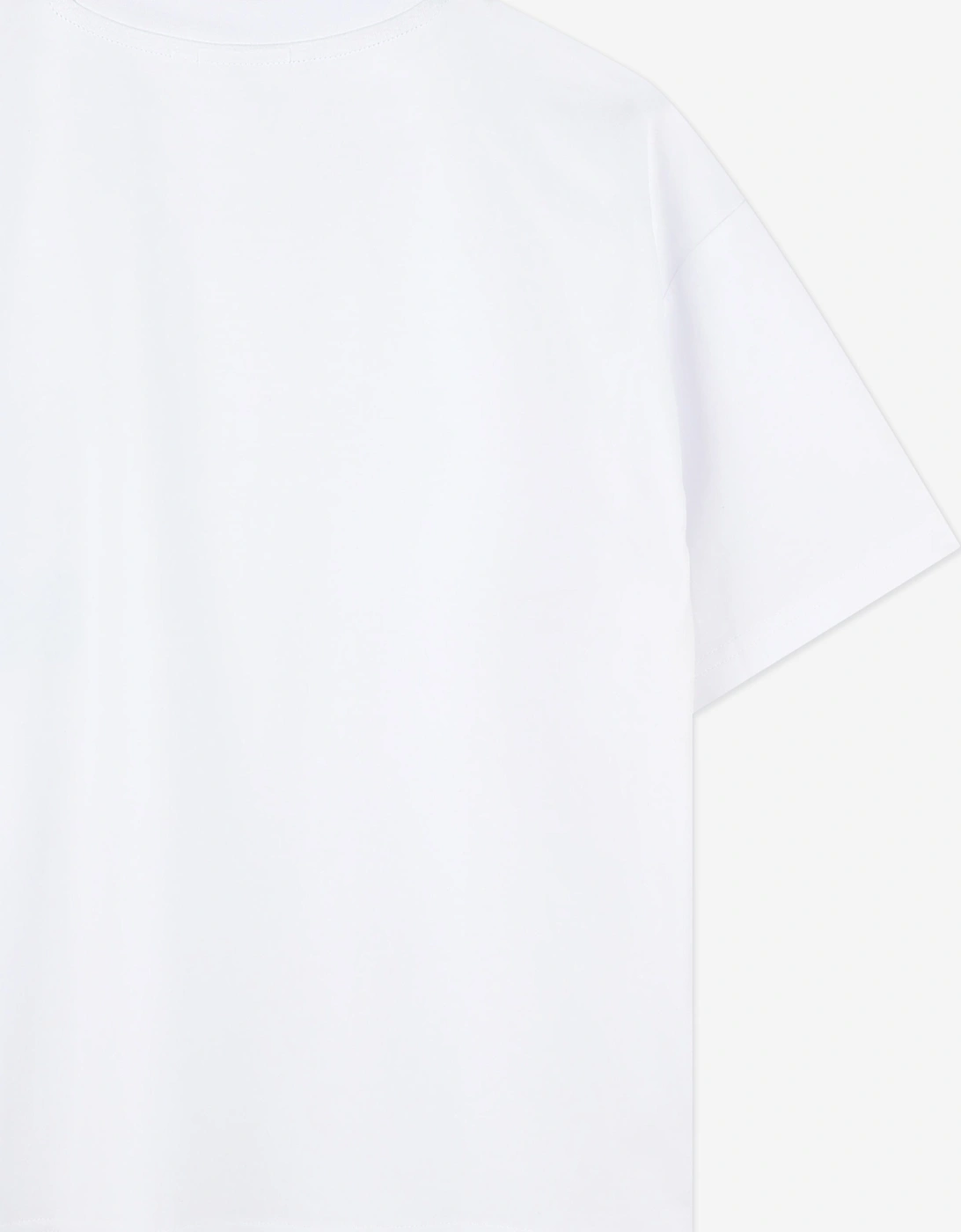 Boys Moth Logo Pocket T-Shirt in White