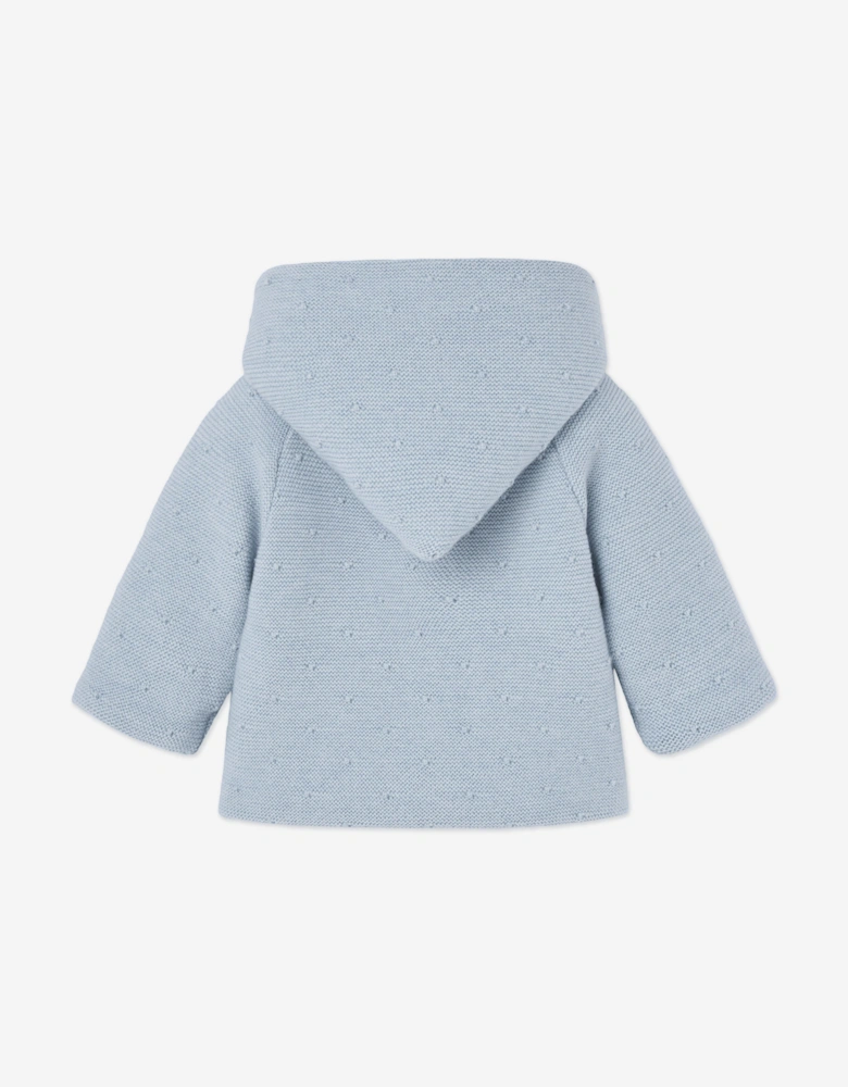 Baby Knitted Coat in Blue