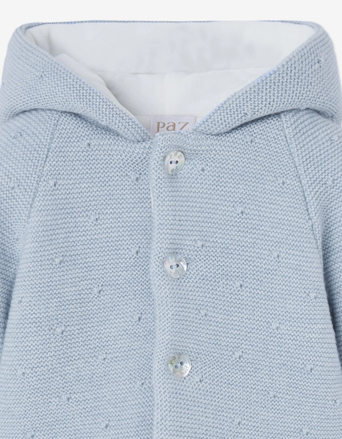Baby Knitted Coat in Blue