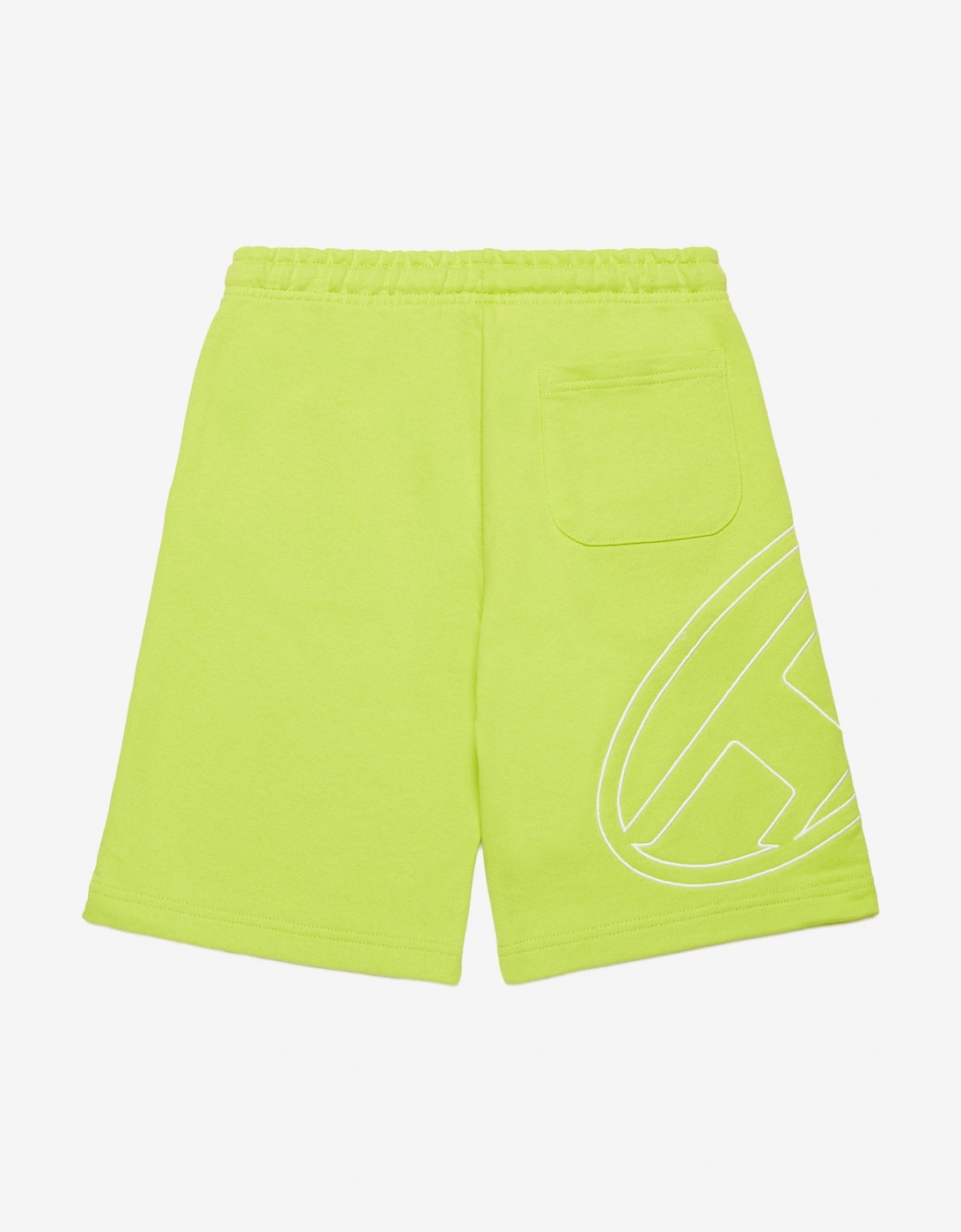 Boys Oval D Logo Sweat Shorts in Green