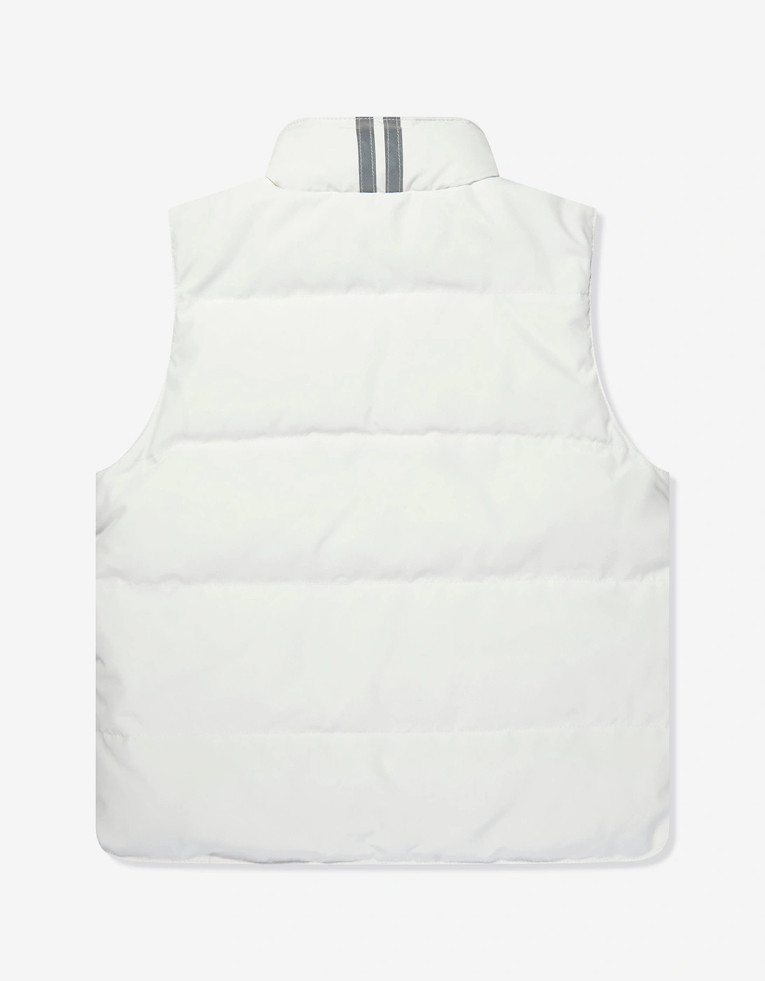 Kids Down Padded Vanier Gilet in White
