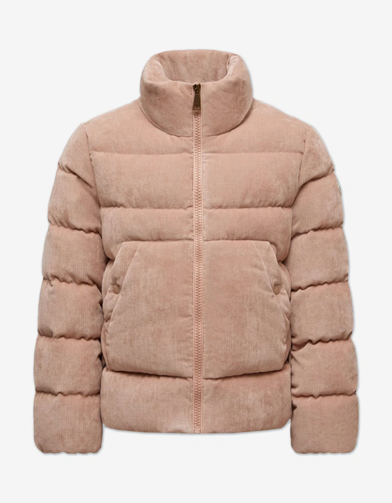 Girls Down Padded Marth Jacket in Pink