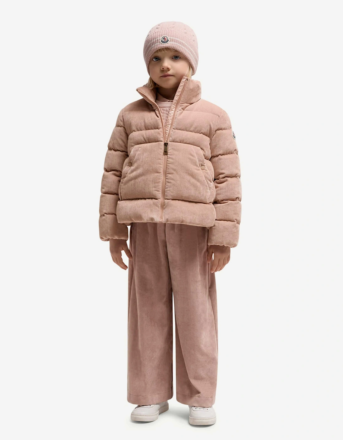 Girls Down Padded Marth Jacket in Pink