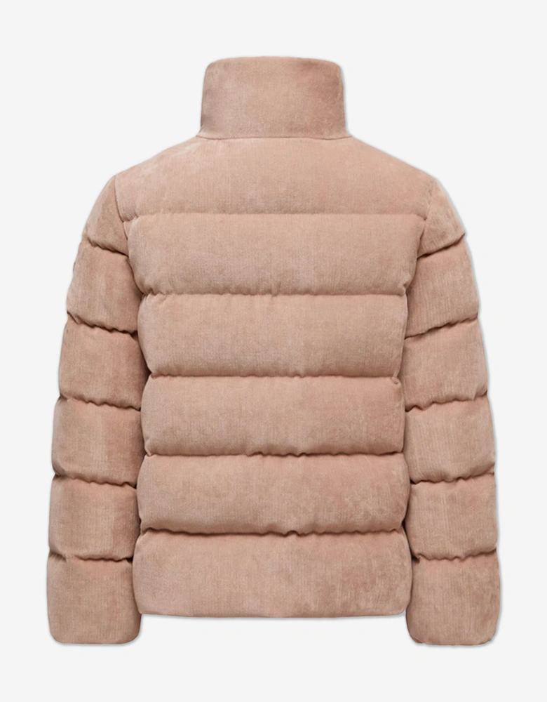 Girls Down Padded Marth Jacket in Pink