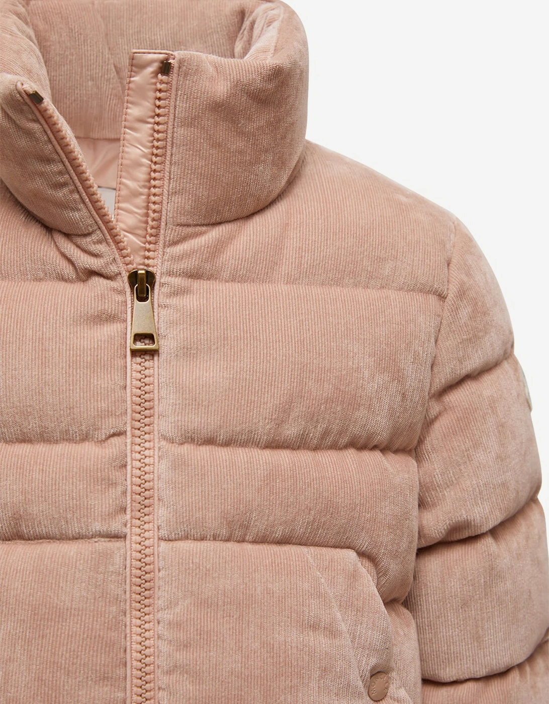 Girls Down Padded Marth Jacket in Pink