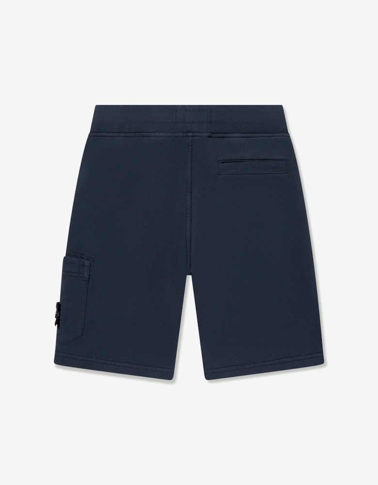 Boys Logo Pocket Shorts in Navy