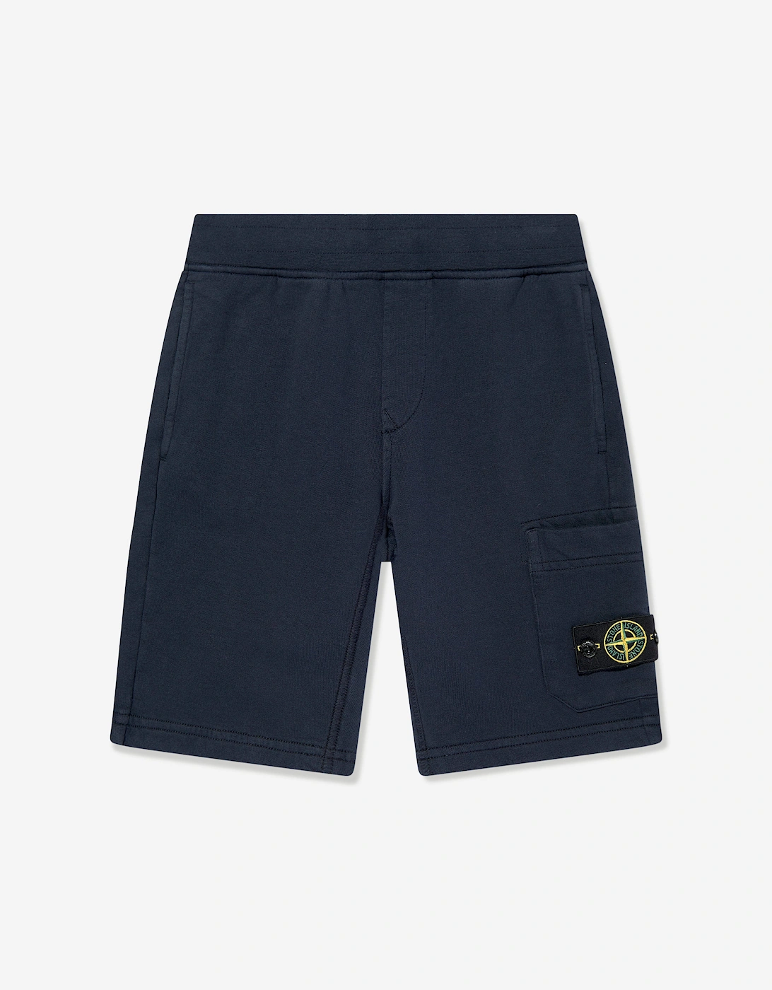 Boys Logo Pocket Shorts in Navy, 5 of 4