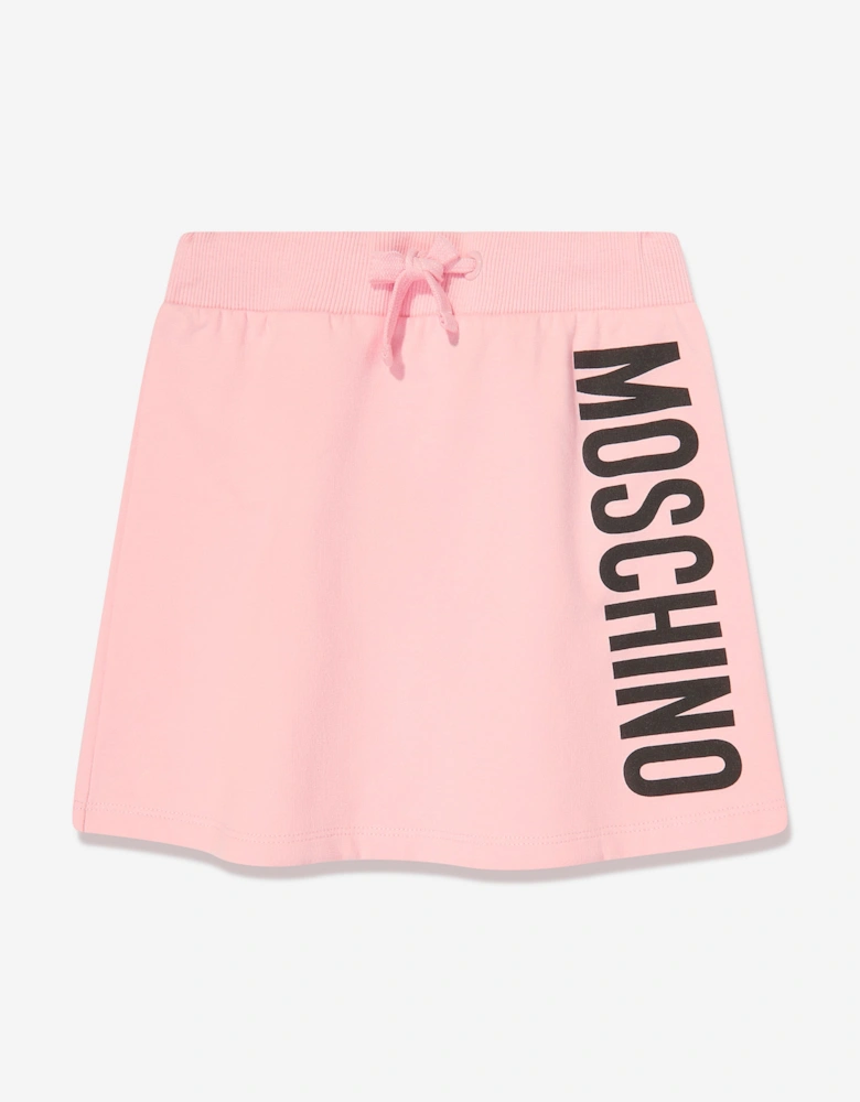 Girls Logo Skirt in Pink