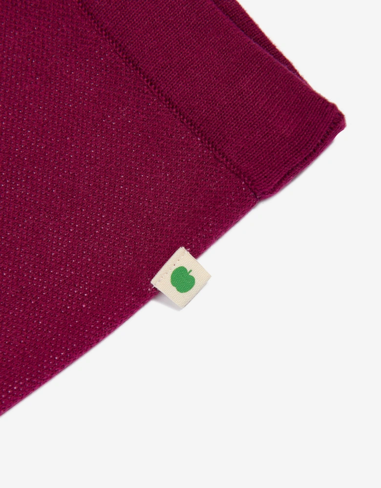 Girls Fern Cabin Knit Joggers in Purple