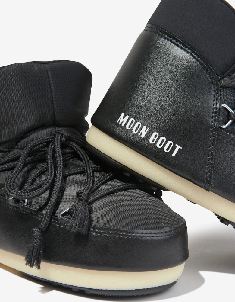 Moon Boot Kids Nylon Pumps in Black