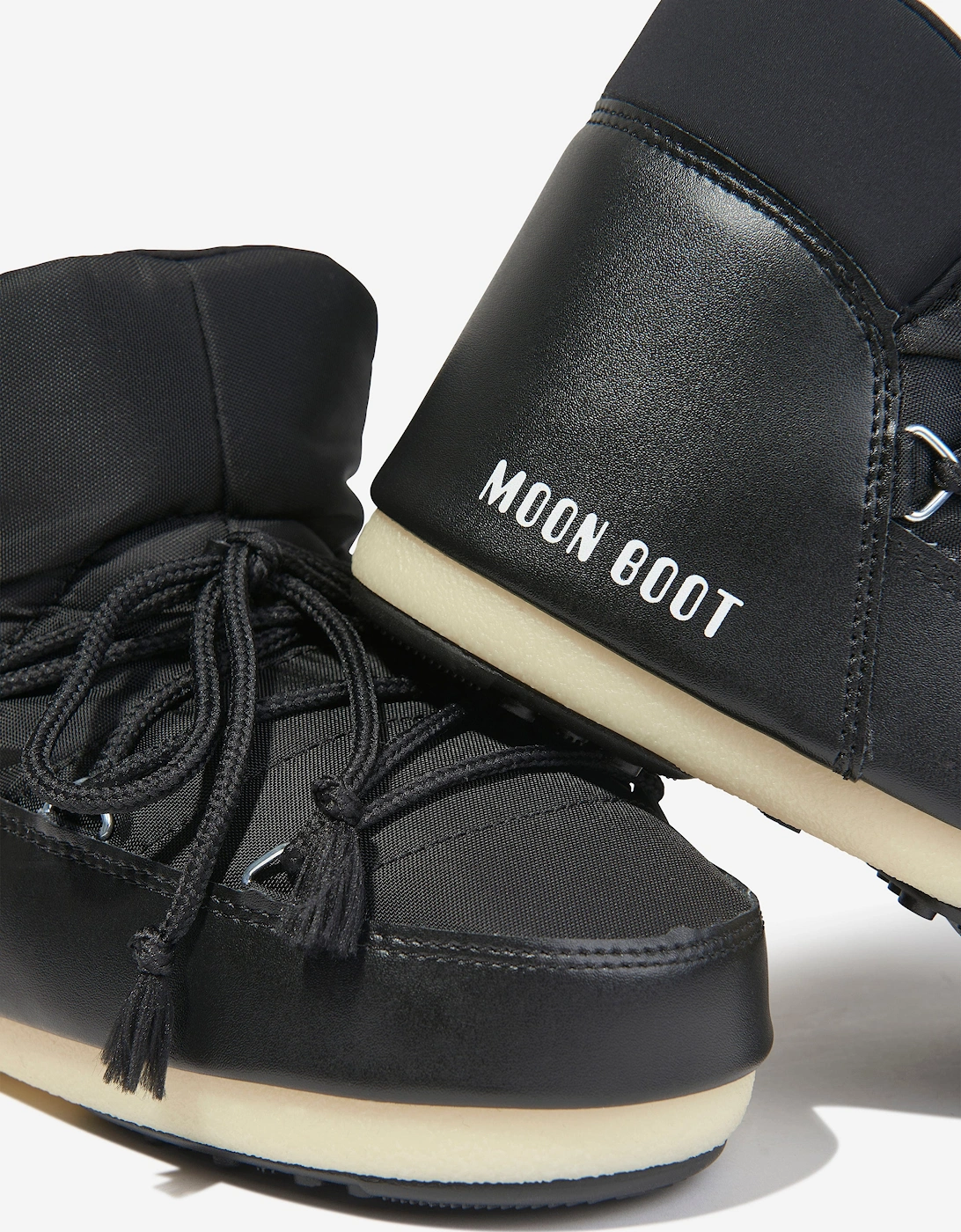 Moon Boot Kids Nylon Pumps in Black