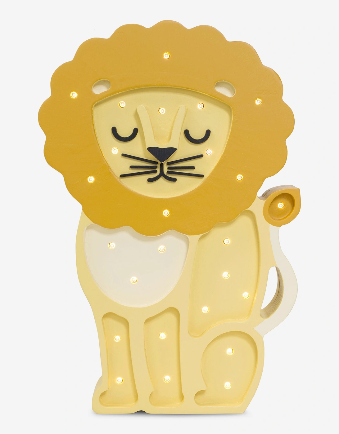 Lion Lamp in Yellow (36x23.5x5.5 cm), 5 of 4