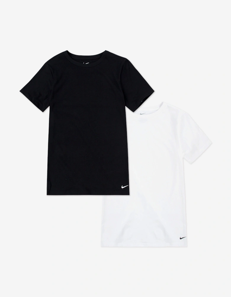Boys 2 Pack T-Shirt Set in Multicolour