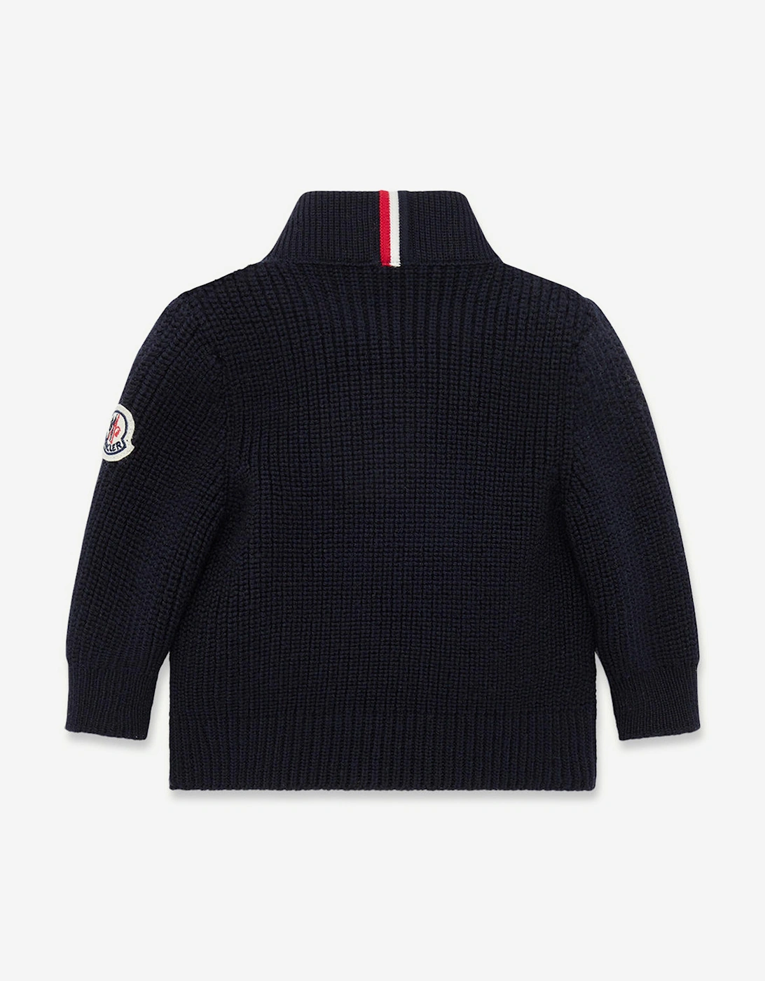 Baby Boys Down Padded Cardigan in Navy
