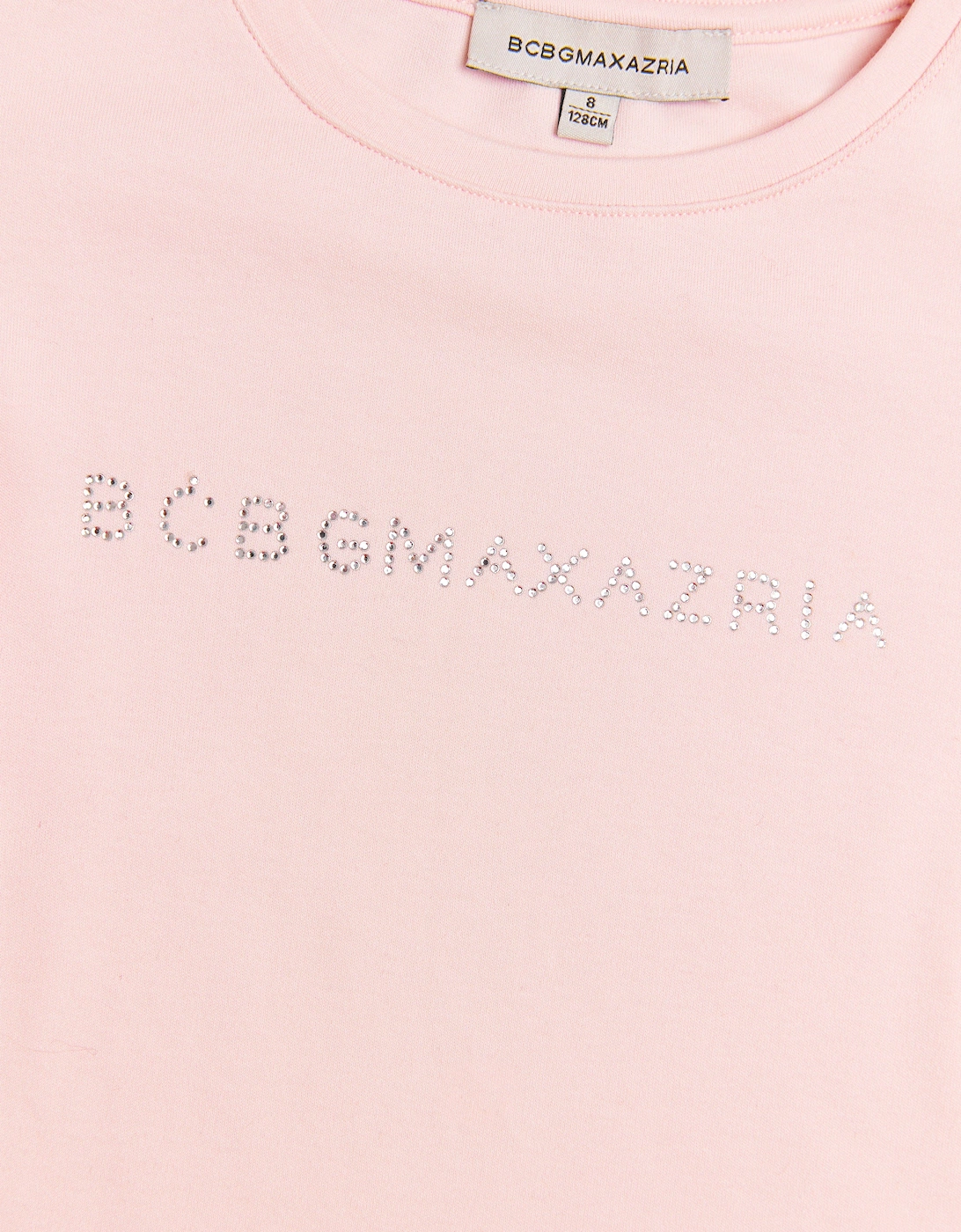 BCBGMAXAZRIA Girls Ruffle Sleeve T-Shirt in Pink