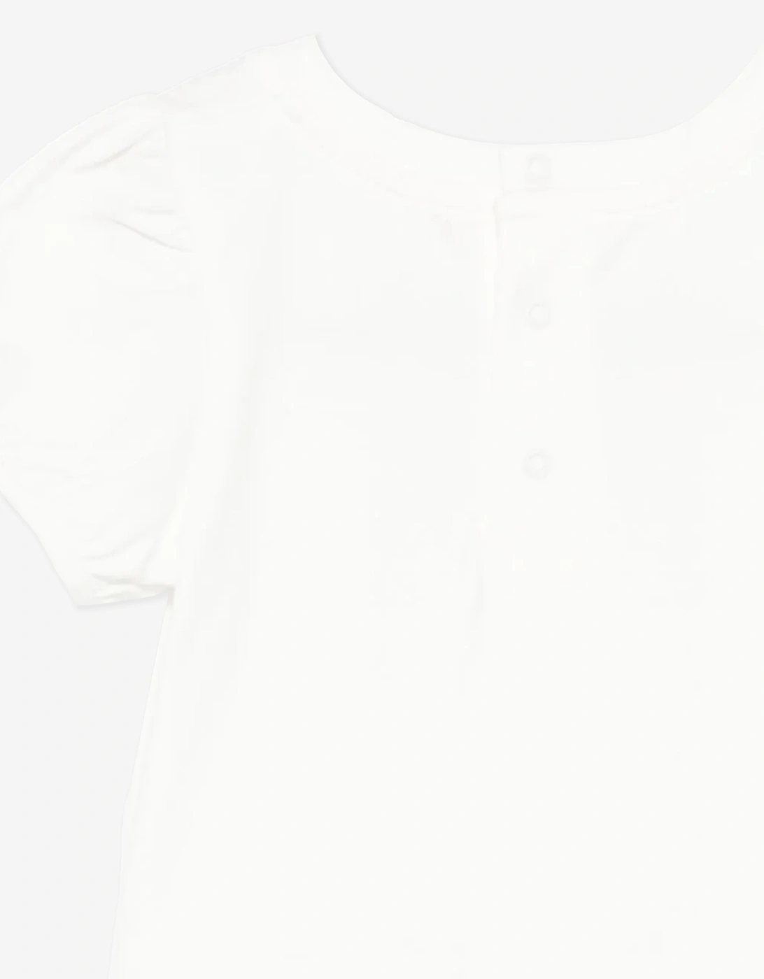 Baby Girls Floral Watering Can T-Shirt in Ivory