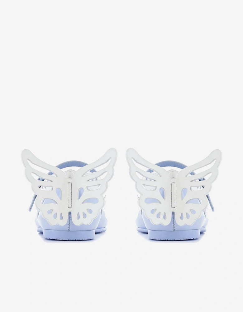 Girls Heavenly Flat in Blue