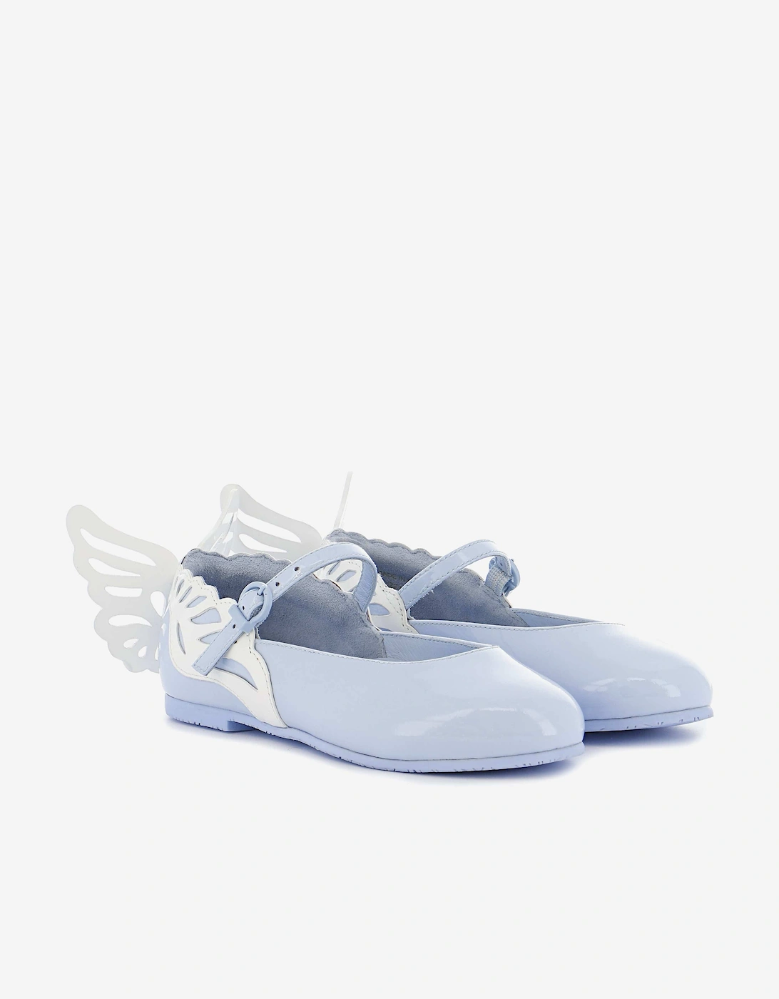 Girls Heavenly Flat in Blue