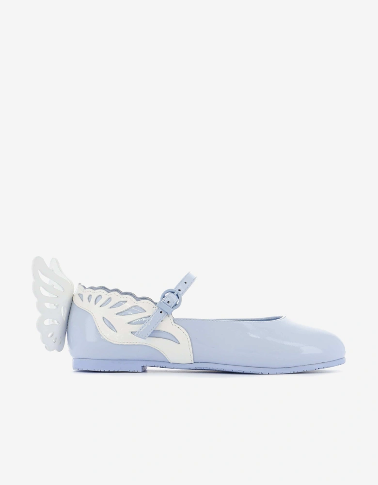 Girls Heavenly Flat in Blue