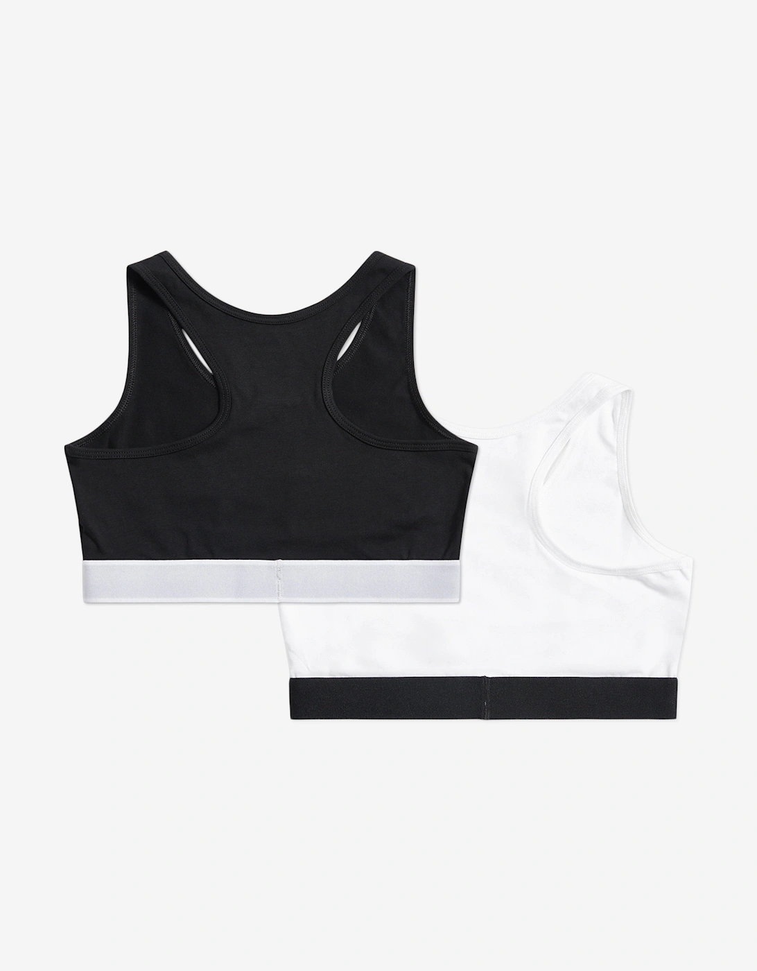 Girls 2 Pack Bralette Set in Black