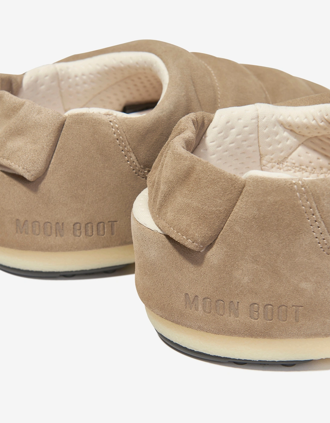 Kids Suede Sandals in Beige