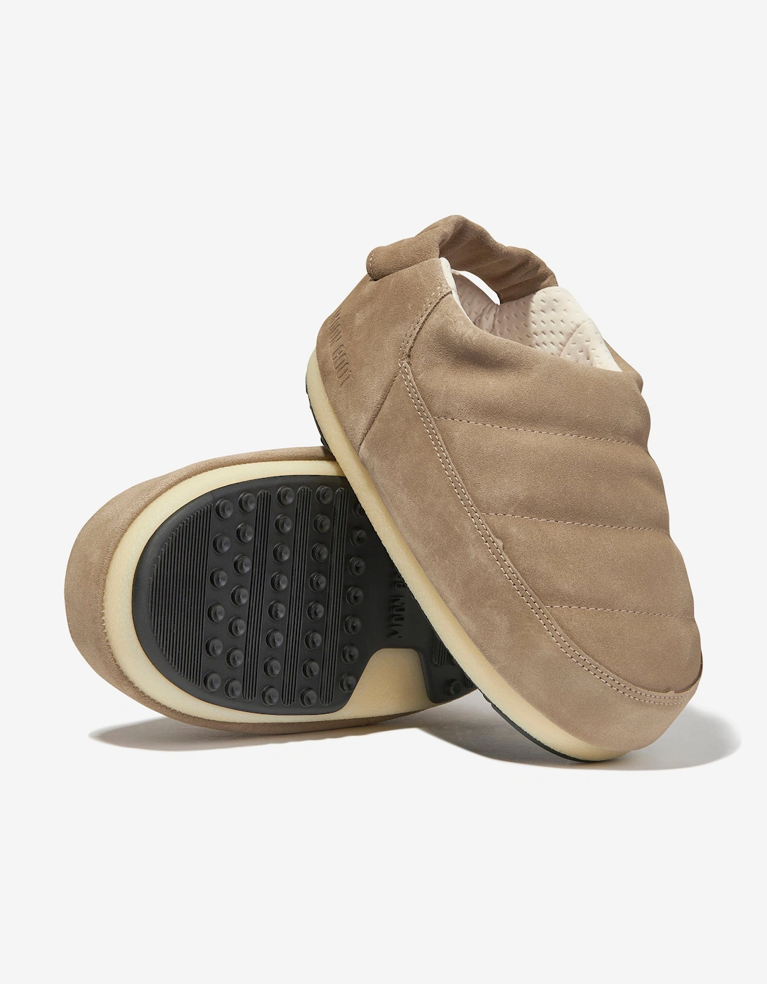 Kids Suede Sandals in Beige