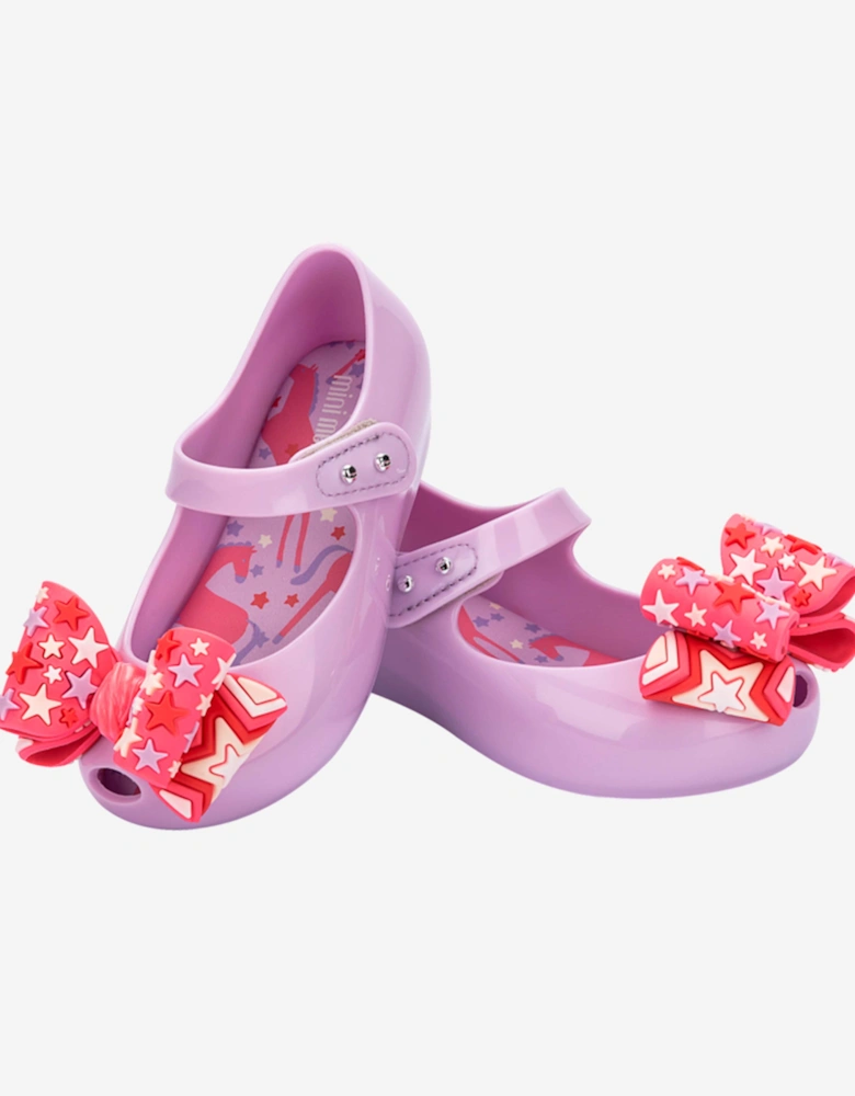 Girls Ultragirl Wonderland Ballerinas in Purple