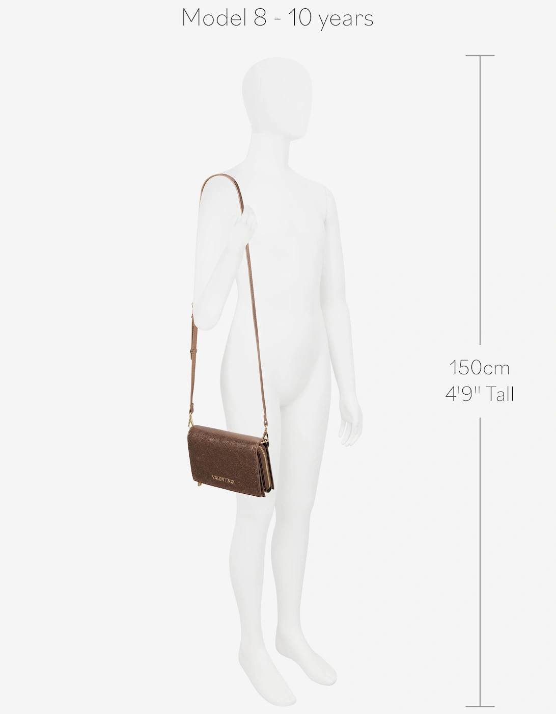 Ember Flap Bag in Bronze (20cm)