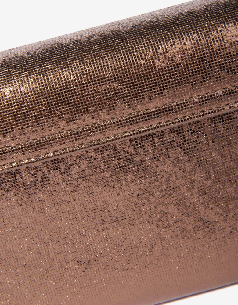 Ember Flap Bag in Bronze (20cm)