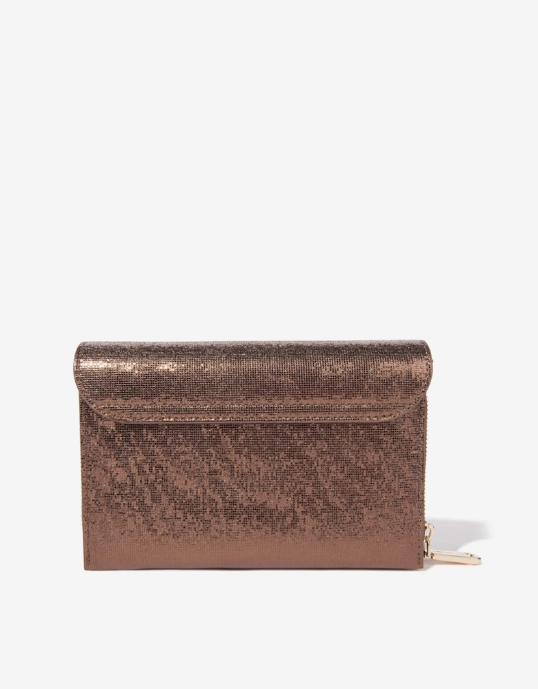 Ember Flap Bag in Bronze (20cm)