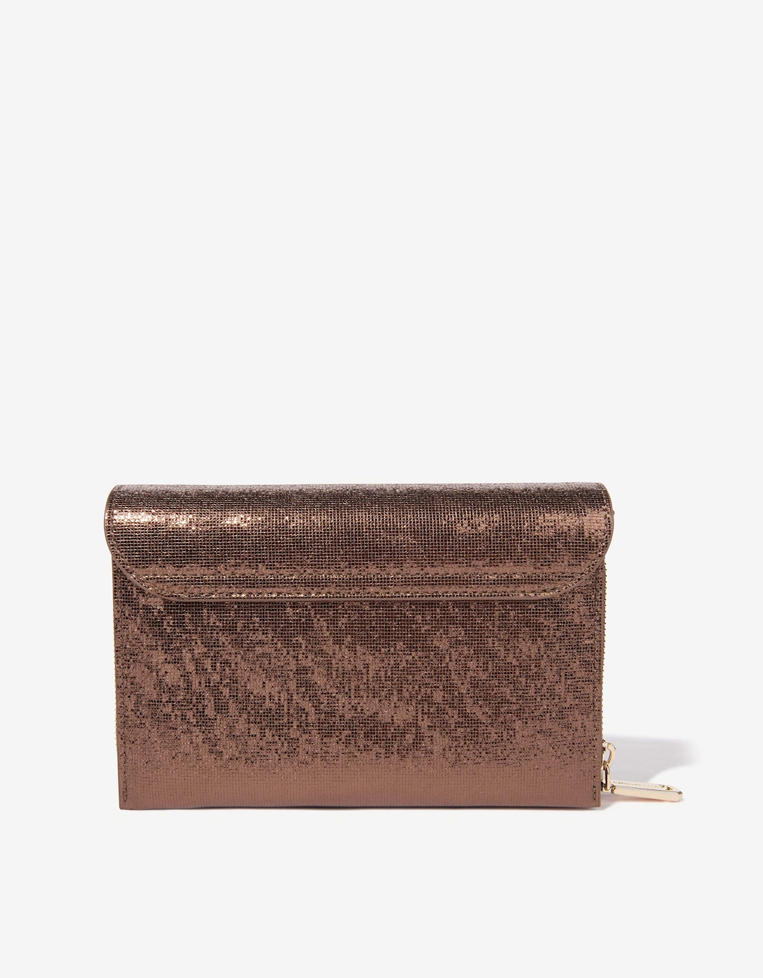 Ember Flap Bag in Bronze (20cm)