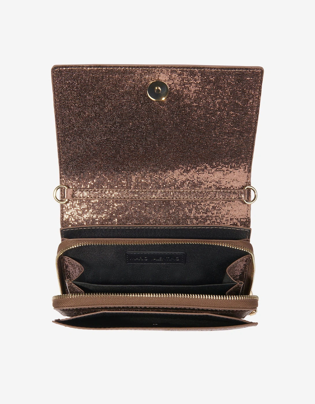 Ember Flap Bag in Bronze (20cm)