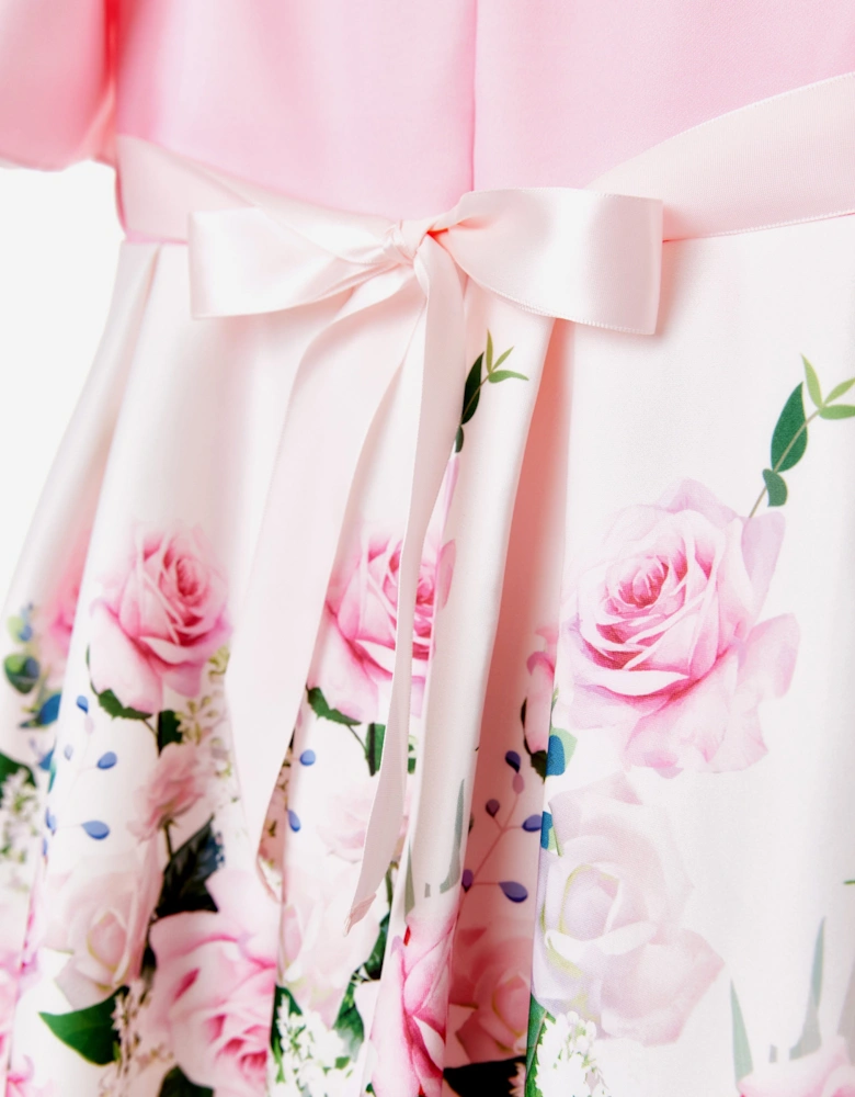 Girls Rose Radiance Dress in Pink