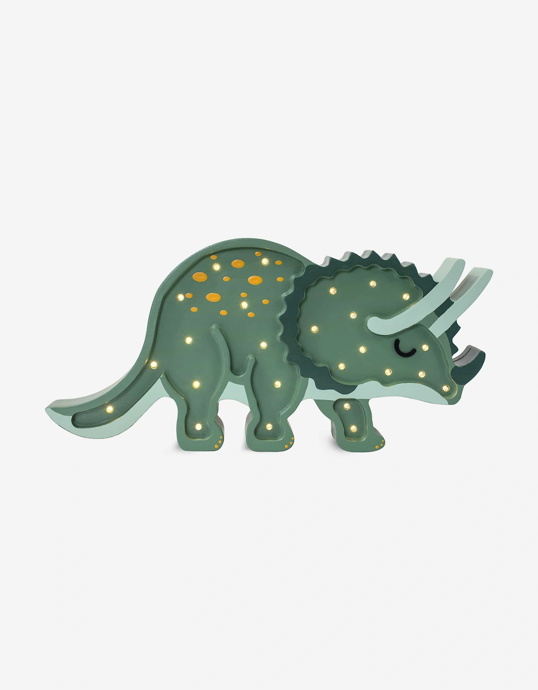 Dino Triceratops Lamp in Green (20.5x43.5x5.5 cm), 5 of 4