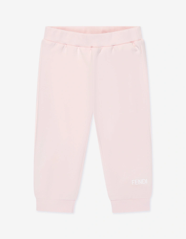 Baby Girls Logo Joggers in Pink