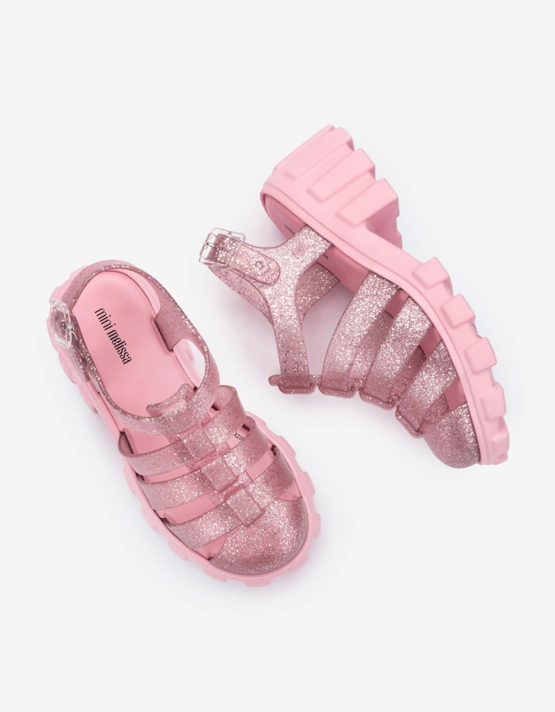 Girls Megan Sandals in Pink