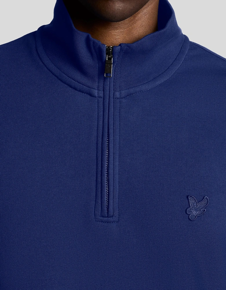Superfine Cotton 1/4 Zip Sweatshirt