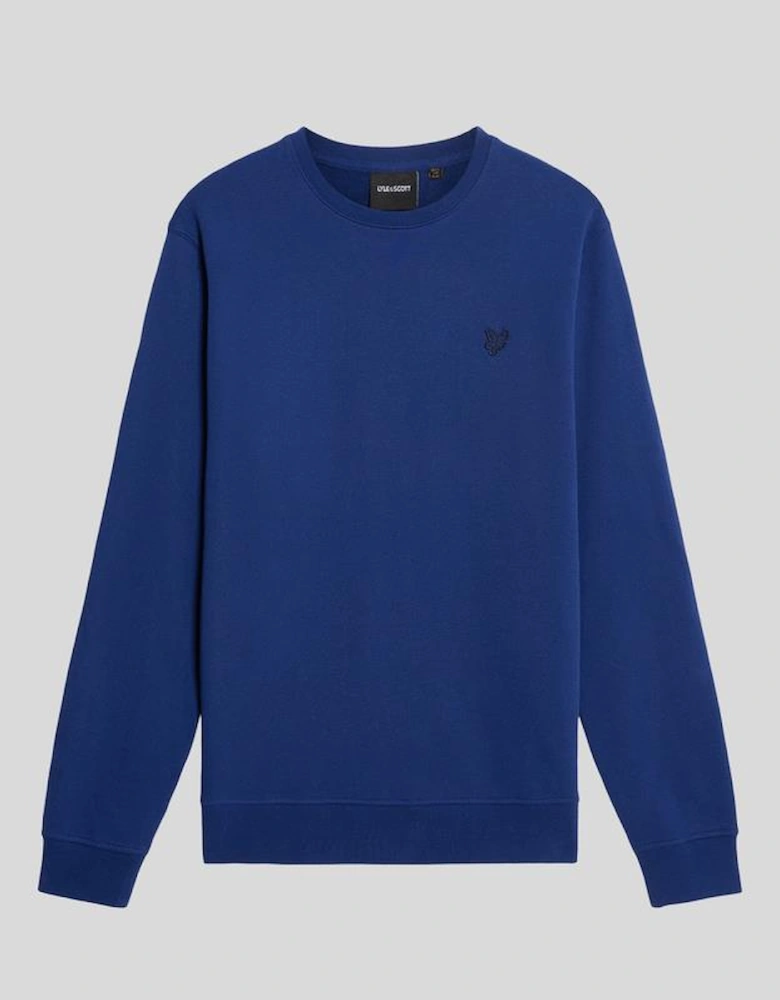Superfine Cotton Crew Neck Sweatshirt