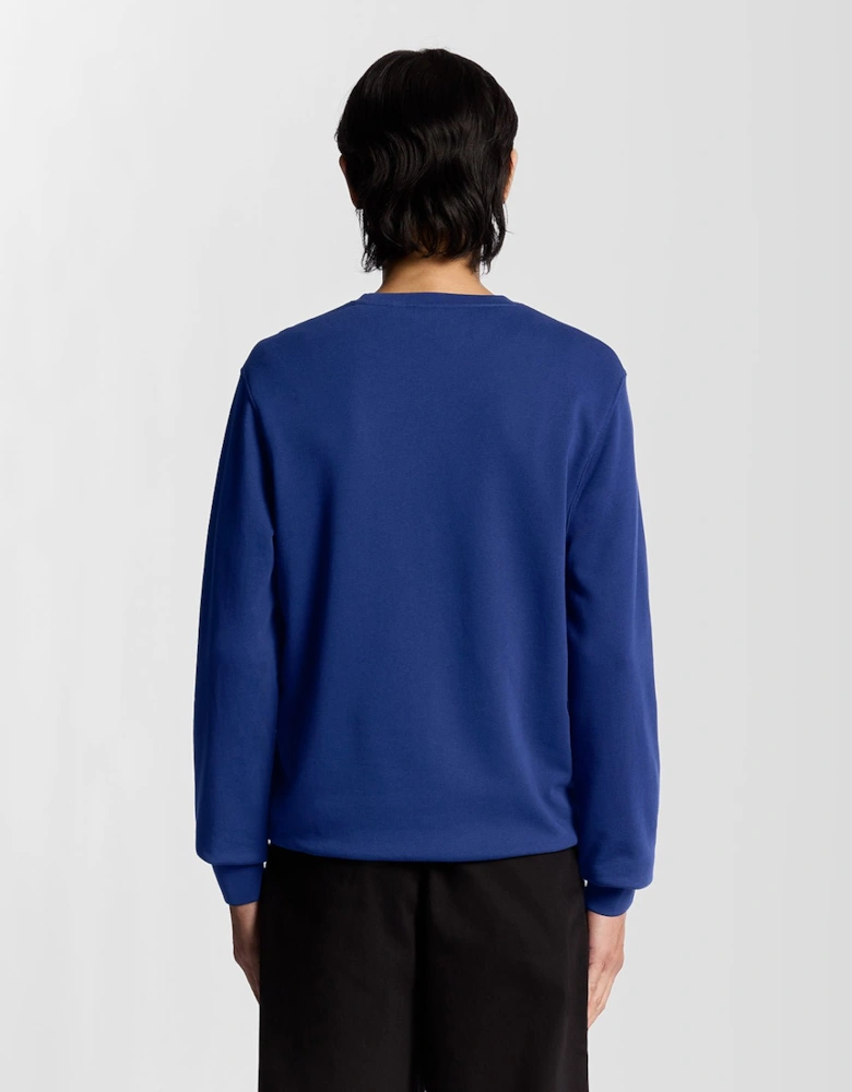 Superfine Cotton Crew Neck Sweatshirt