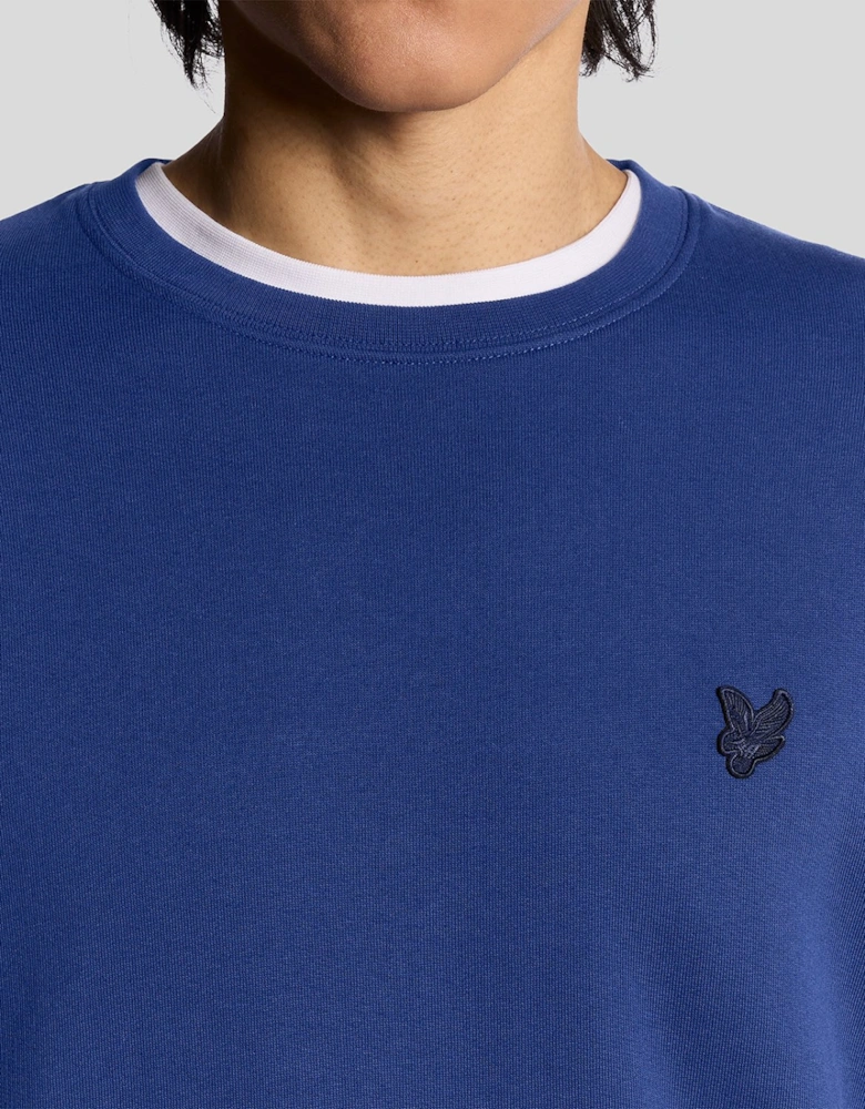 Superfine Cotton Crew Neck Sweatshirt