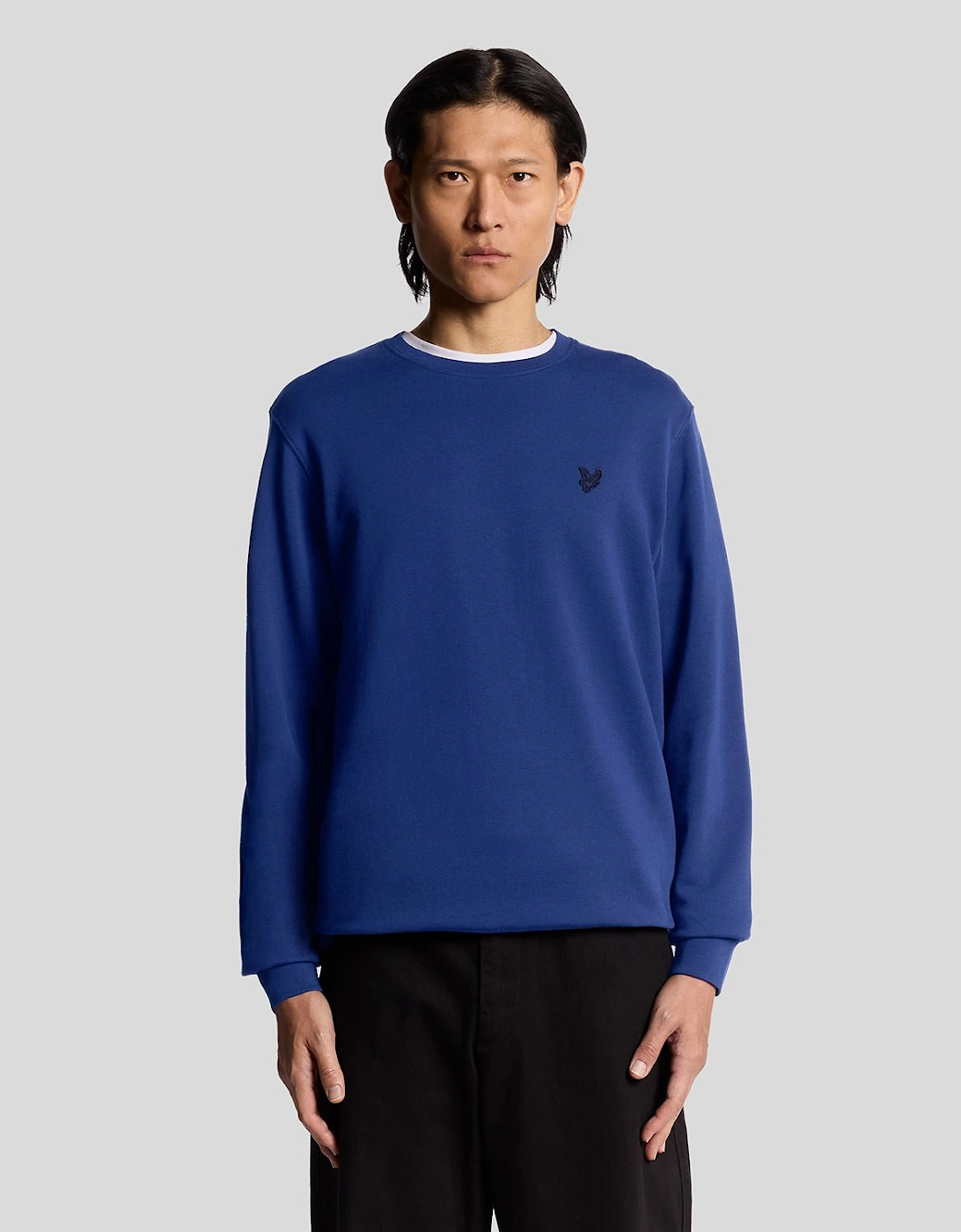 Superfine Cotton Crew Neck Sweatshirt, 7 of 6