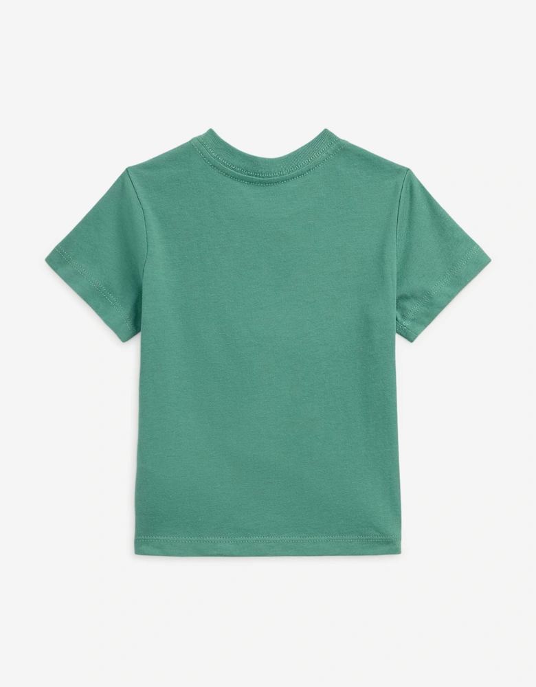 Baby Boys Polo Bear T-Shirt in Green