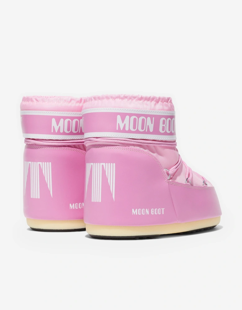 Moon Boot Girls Icon Low Boots in Pink