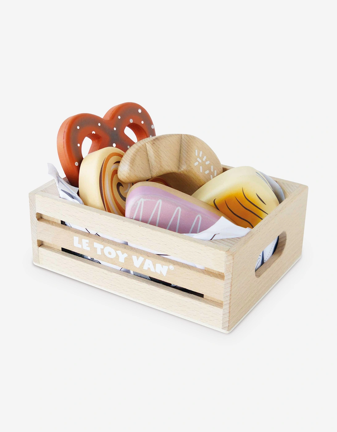 Bakery & Patisserie Wooden Market Crate-6 Piece ( W:160 D:118 H:60mm