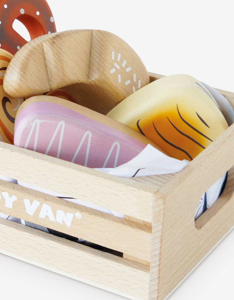 Bakery & Patisserie Wooden Market Crate-6 Piece ( W:160 D:118 H:60mm